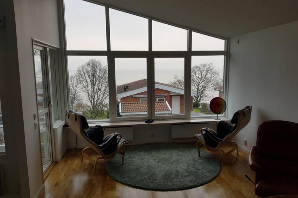 Modern Villa I Arild Med Spektakulaer Havsutsikt. Ngoại thất bức ảnh